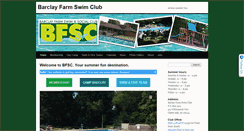 Desktop Screenshot of barclayfarm.org